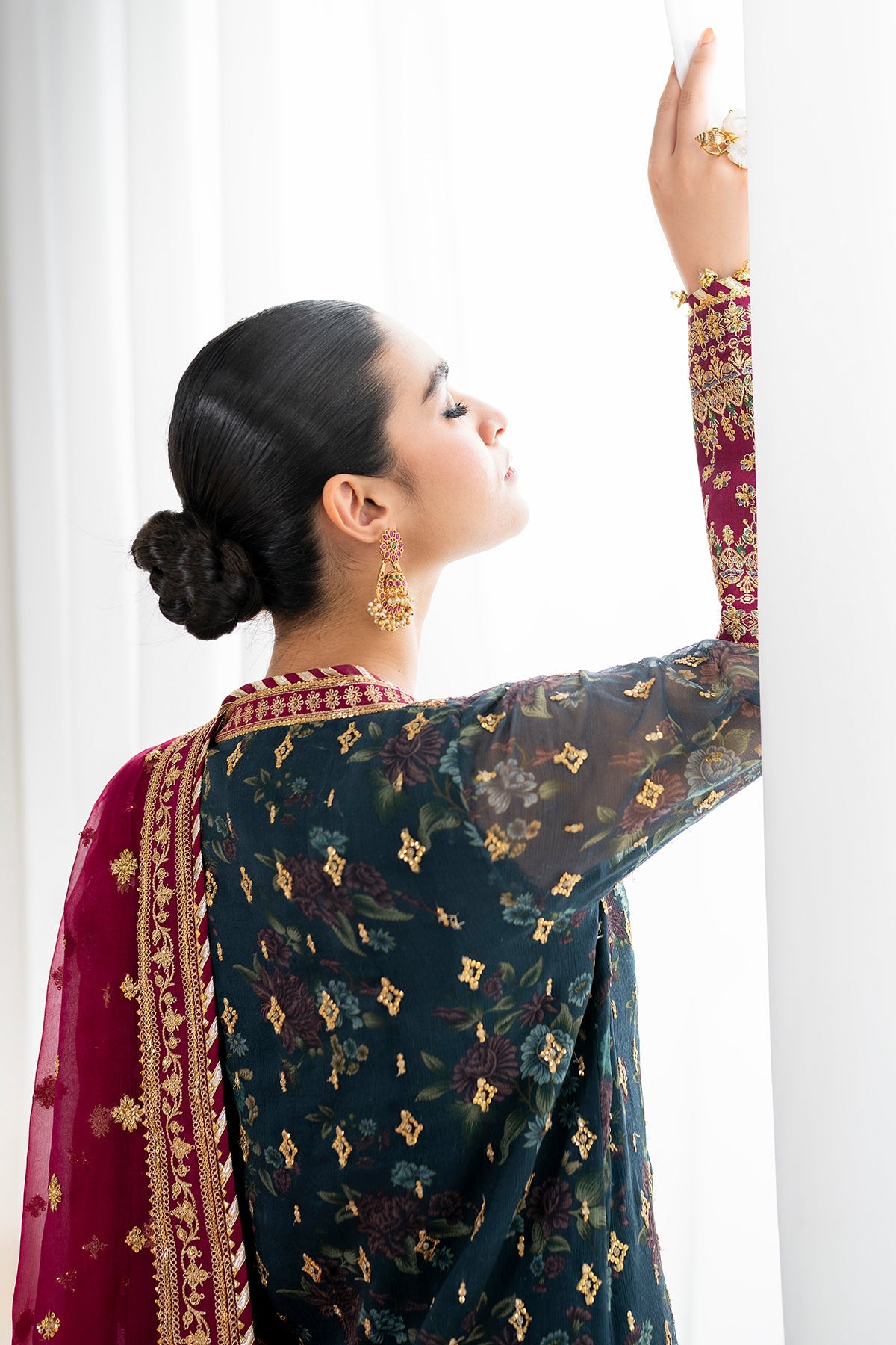 BAROQUE stitched Chiffon Collection