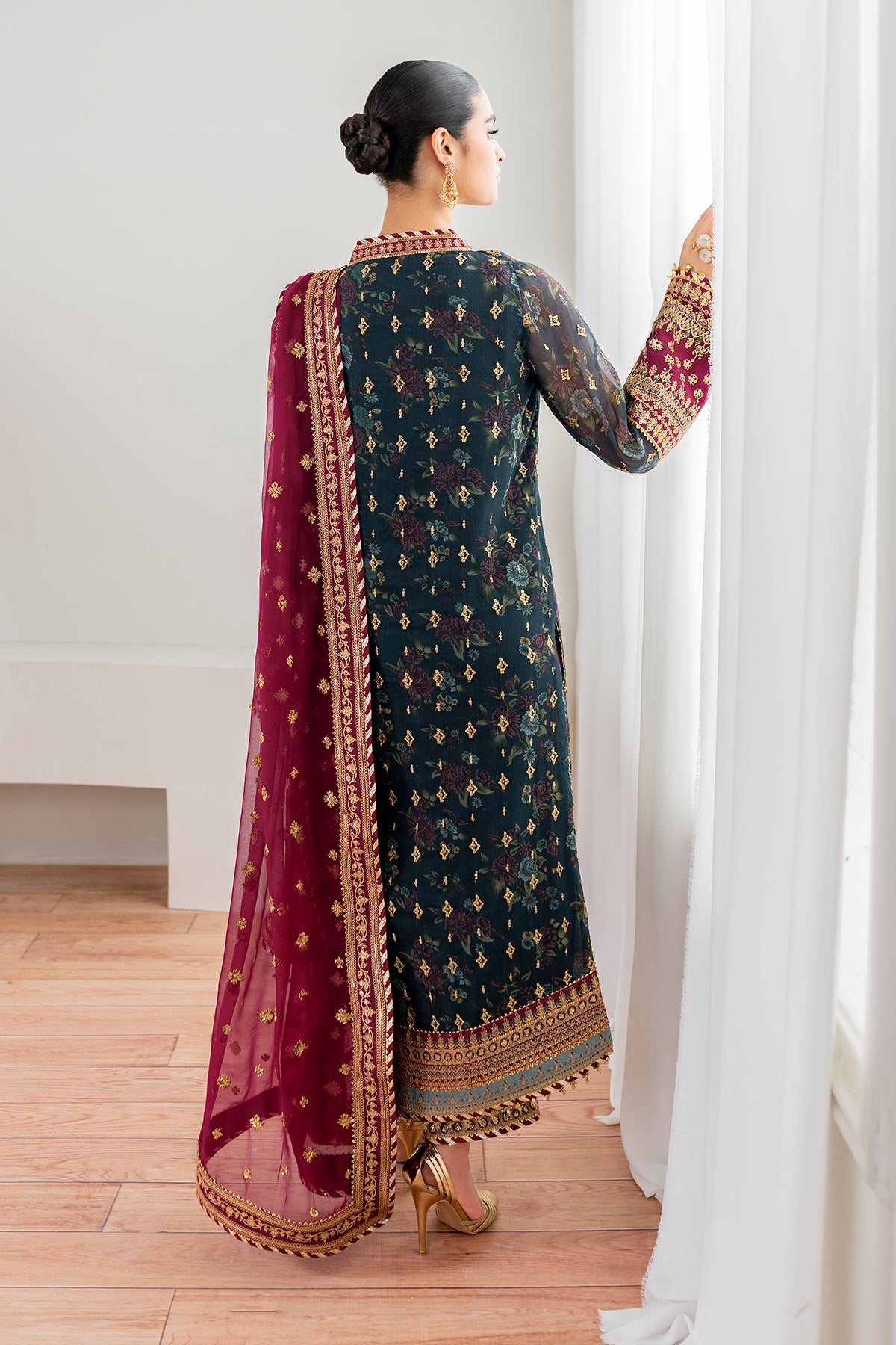 BAROQUE stitched Chiffon Collection