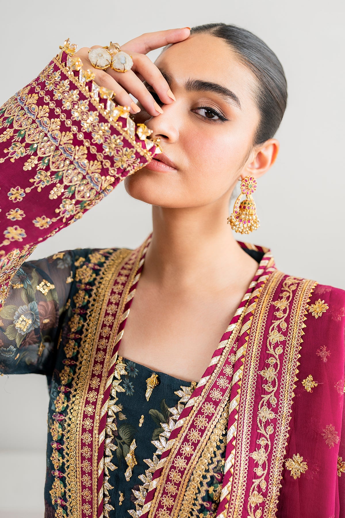 BAROQUE stitched Chiffon Collection