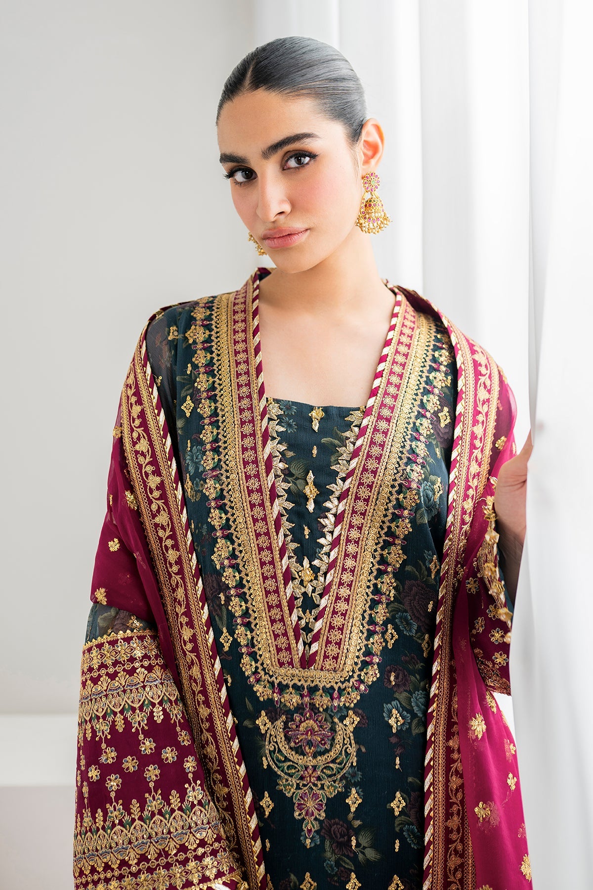 BAROQUE stitched Chiffon Collection