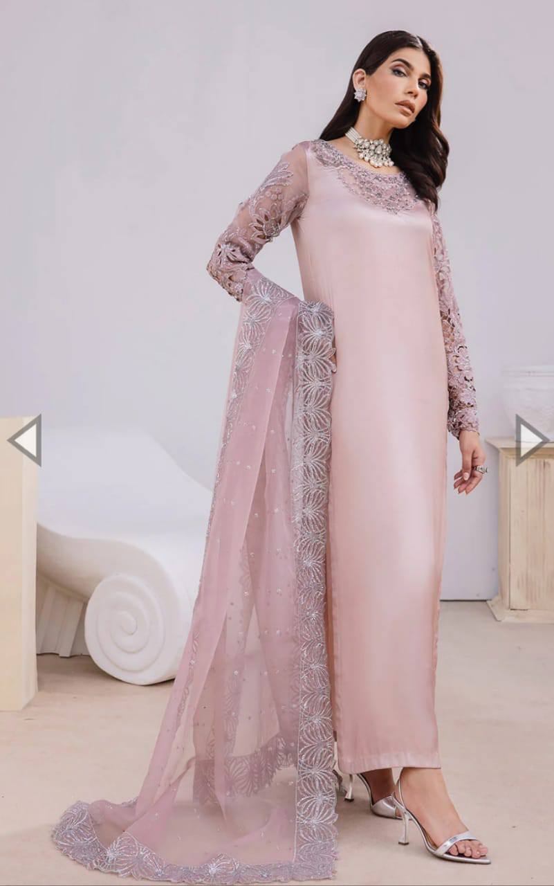 Luxury Silk Suit stitched 3-Piece