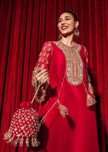 Hussain Rehar – Luxury 3PC stitched Suit