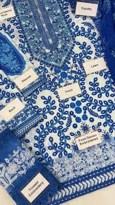 3 Piece Printed Lawn Suit with Chiffon Dupatta