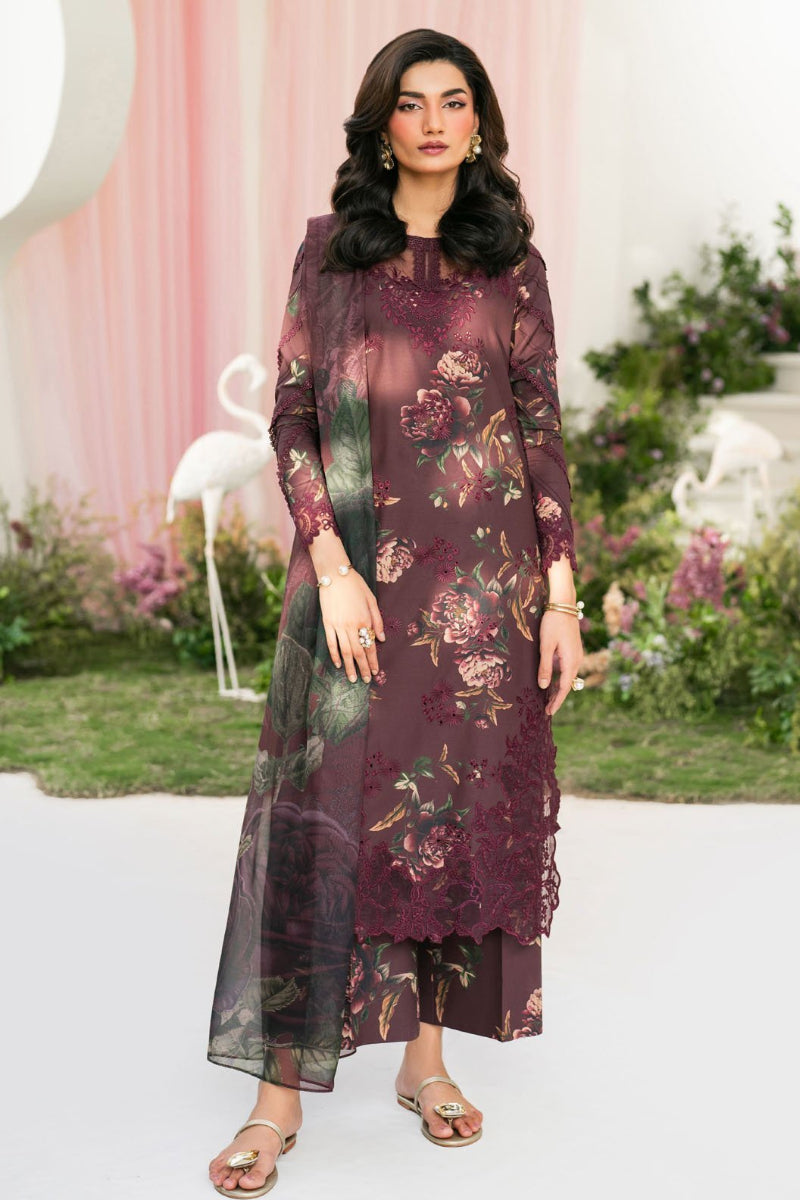 Luxury Lawn Embroidered Collection 2025/26