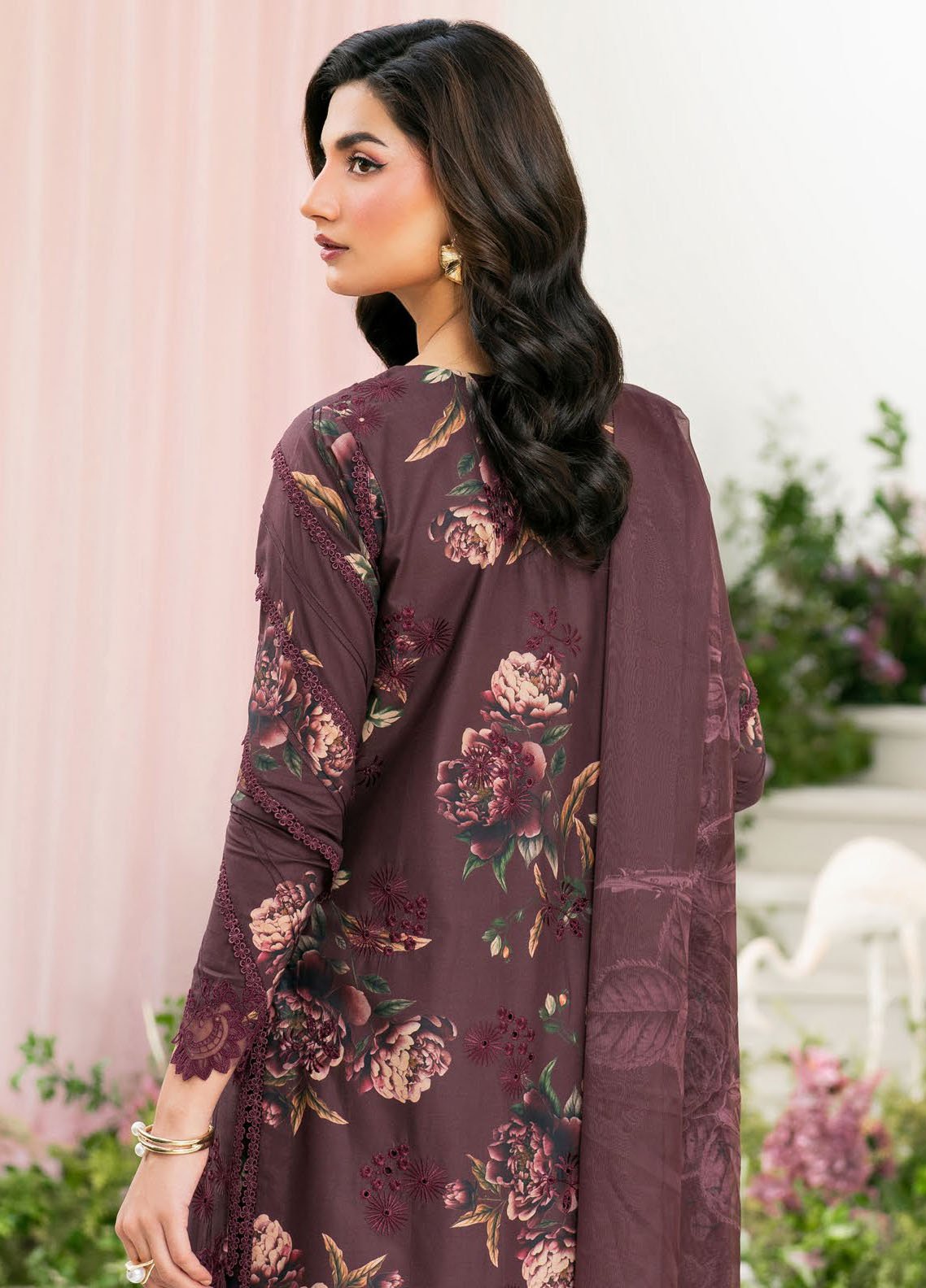 Luxury Lawn Embroidered Collection 2025/26