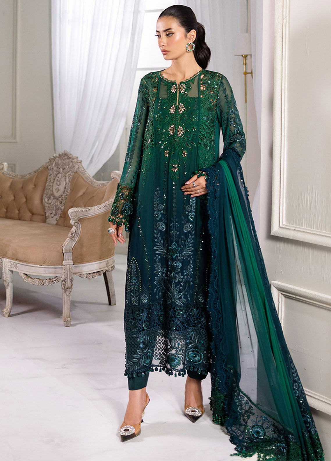 Summer Lawn stitched 3-Piece Suit