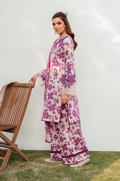 IZNIK Voile Dupatta | Premium Maria B Inspired Lawn 3PC | stitched 2025 Collection