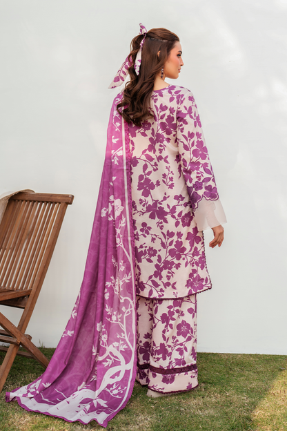 IZNIK Voile Dupatta | Premium Maria B Inspired Lawn 3PC | stitched 2025 Collection