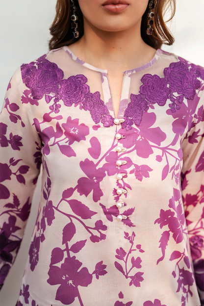 IZNIK Voile Dupatta | Premium Maria B Inspired Lawn 3PC | stitched 2025 Collection