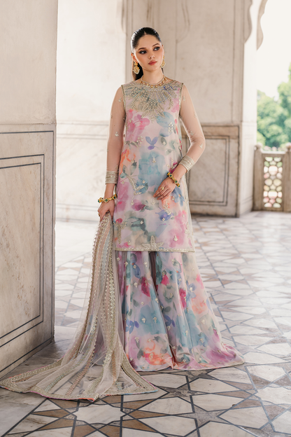 Iznik Multi Luxury Lawn Embroidered 3 Piece Suit