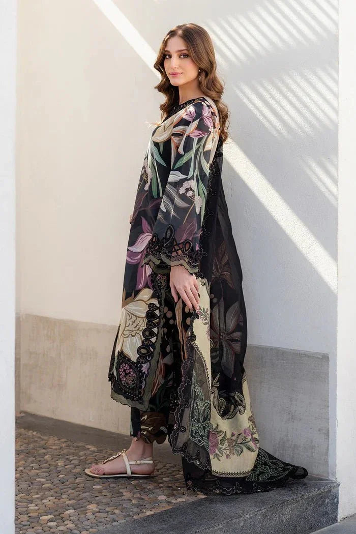 Luxury Lawn Suit with Heavy 4-Side Cutwork Dupatta