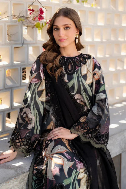 Luxury Lawn Suit with Heavy 4-Side Cutwork Dupatta