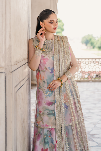 Iznik Multi Luxury Lawn Embroidered 3 Piece Suit