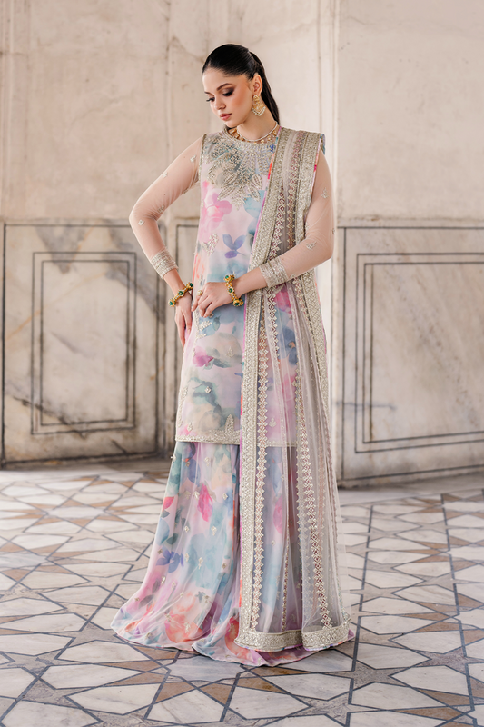 Iznik Multi Luxury Lawn Embroidered 3 Piece Suit