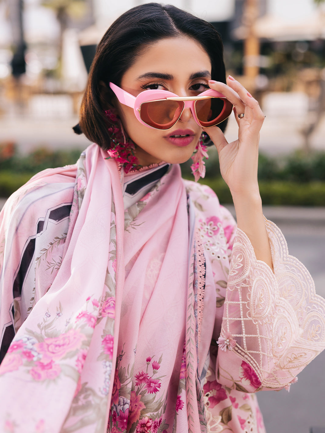3-Piece Printed Lawn Suit with Heavy Embroidery