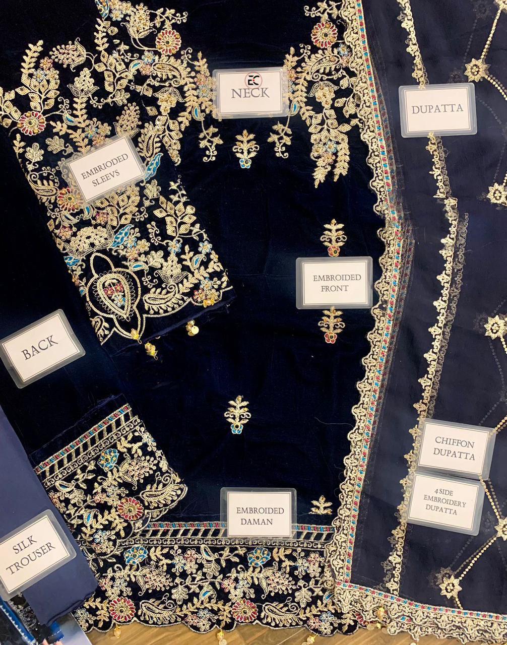 EMAAN ADEEL  stitched Luxury  Collection