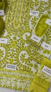 3 Piece Printed Lawn Suit with Chiffon Dupatta